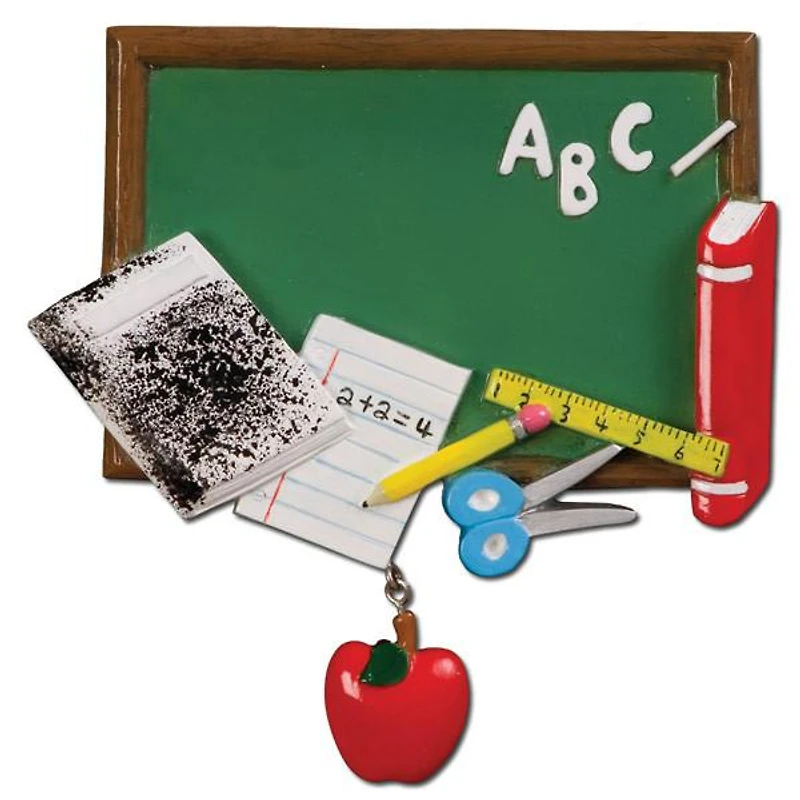 Blackboard Teacher Ornament