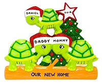 Turtle Family of 3 Ornament