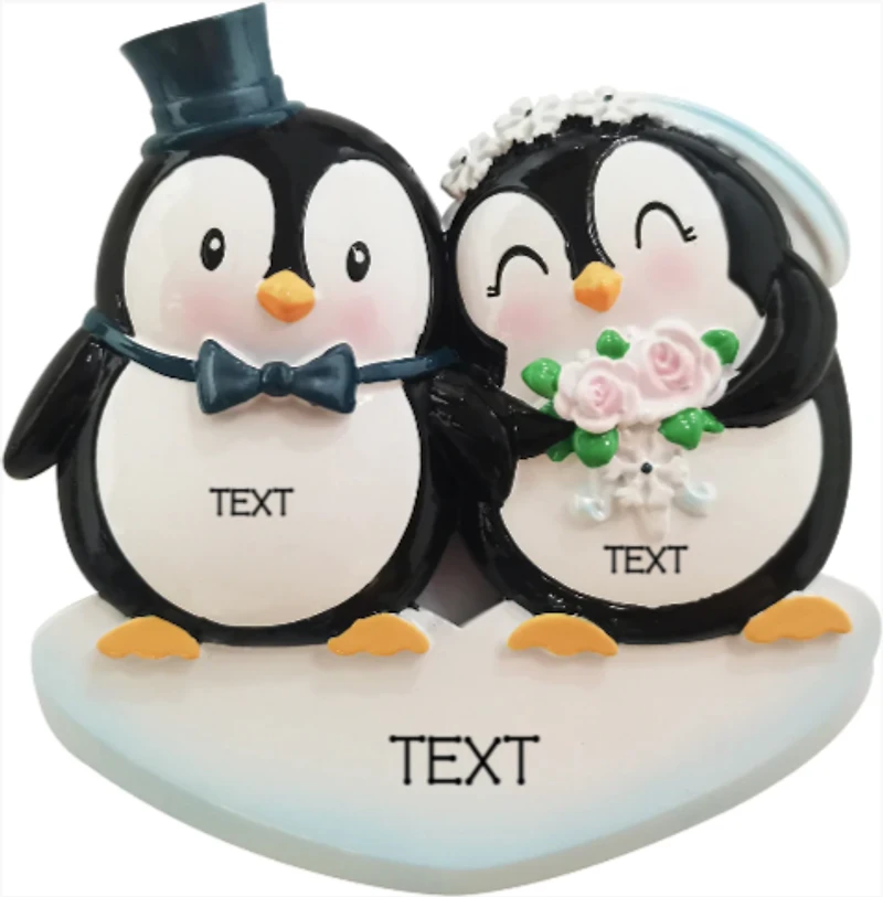 Wedding Penguin Couple