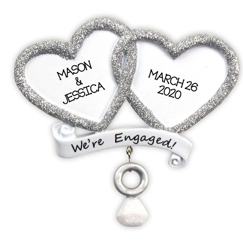We're Engaged Ornament
