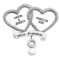 We're Engaged Ornament