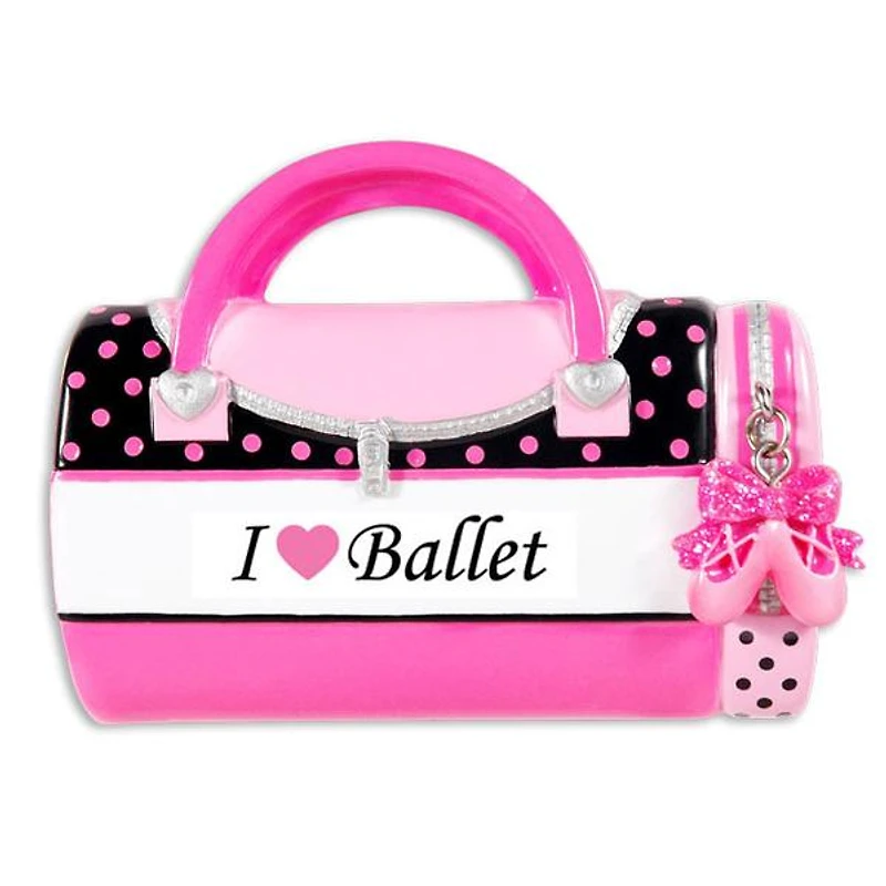 Girl's Dance Bag Ornament