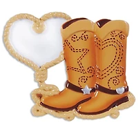 Cowboy Boots Ornament