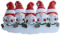 Gnome Family of Ornament