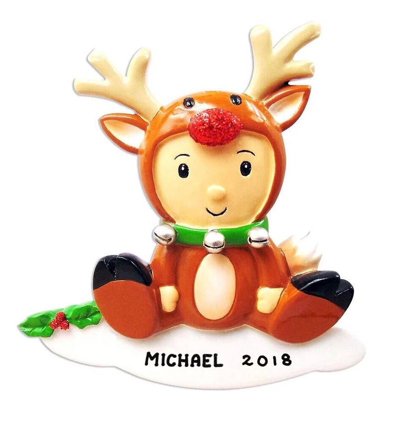 Baby Reindeer Ornament