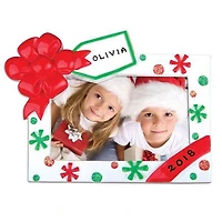 Christmas Frame Red Green Ornament