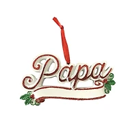 Papa Ornament