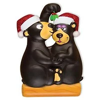Kissing under the Mistletoe Ornament
