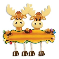 Moose Family of 2 Ornament