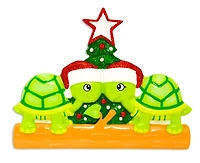 Turtle Family of 2 Ornament
