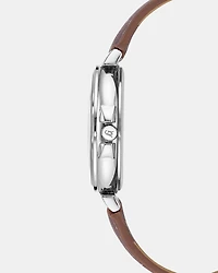 STACKED LOGO WATCH BROWN MULTI