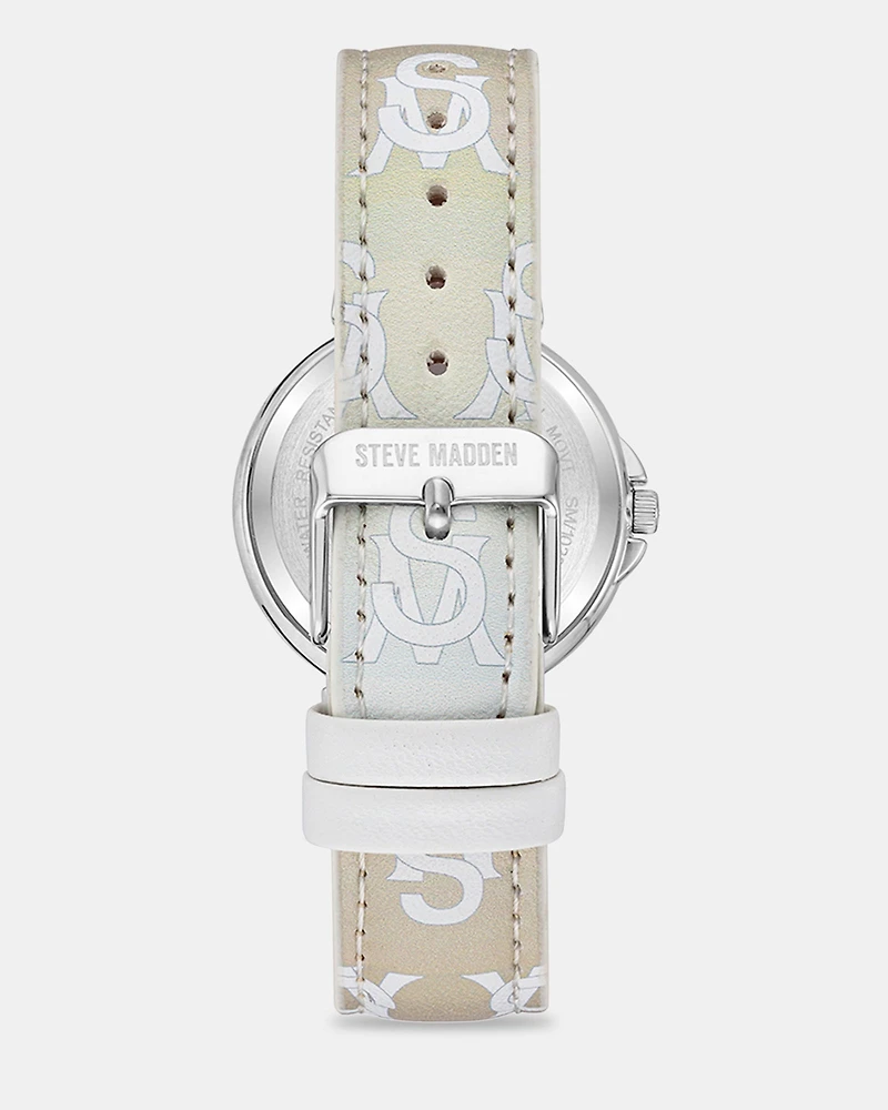 STACKED LOGO WATCH BLUSH MULTI