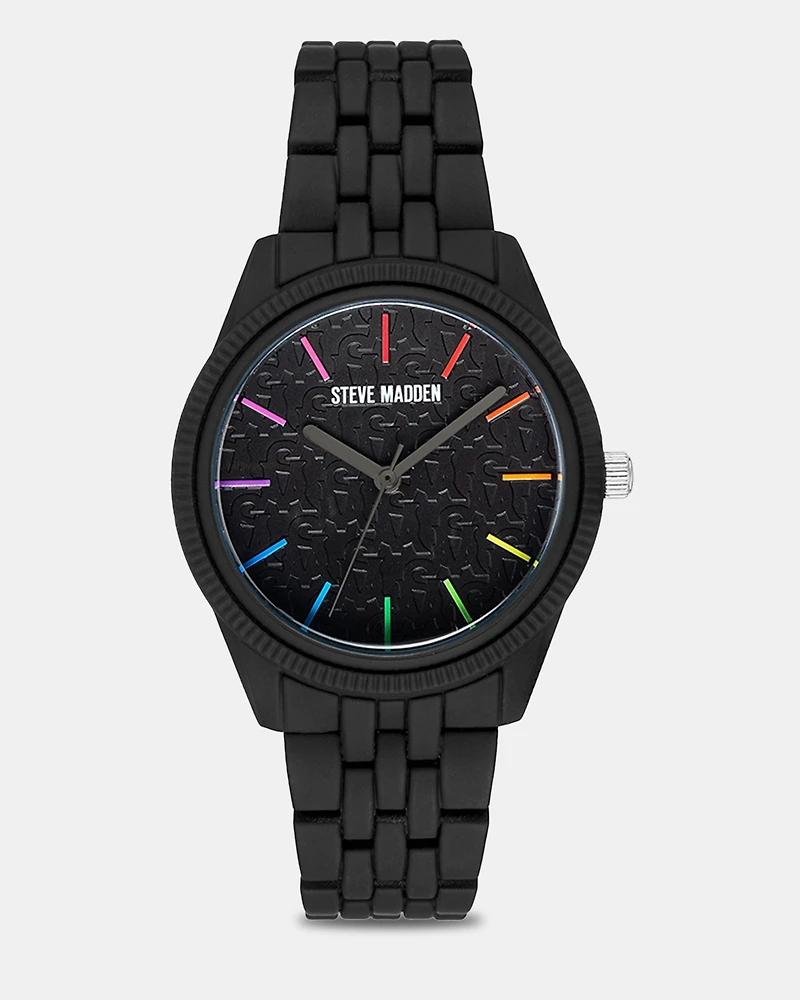 POWDER COATED WATCH BLACK