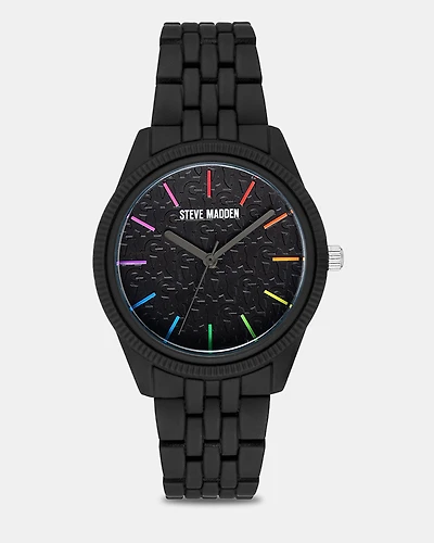 POWDER COATED WATCH BLACK