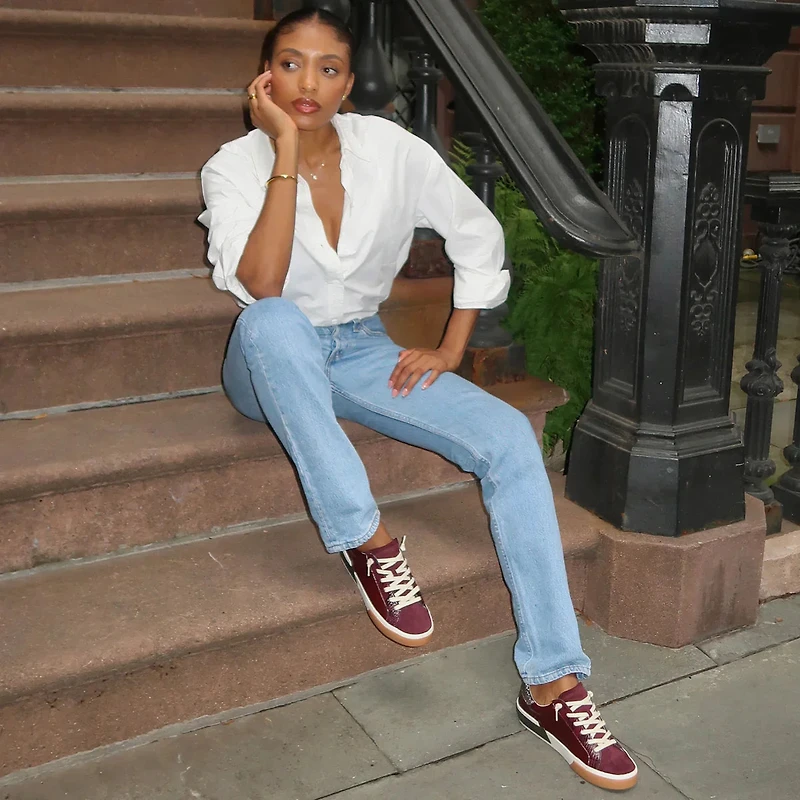 ZINA BURGUNDY PATENT