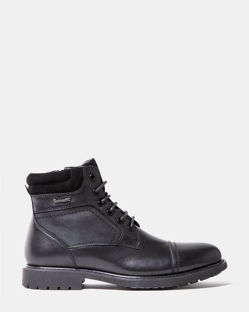 DARIN BLACK LEATHER