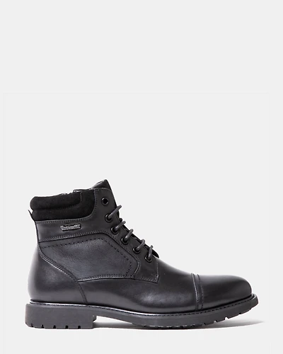 DARIN BLACK LEATHER