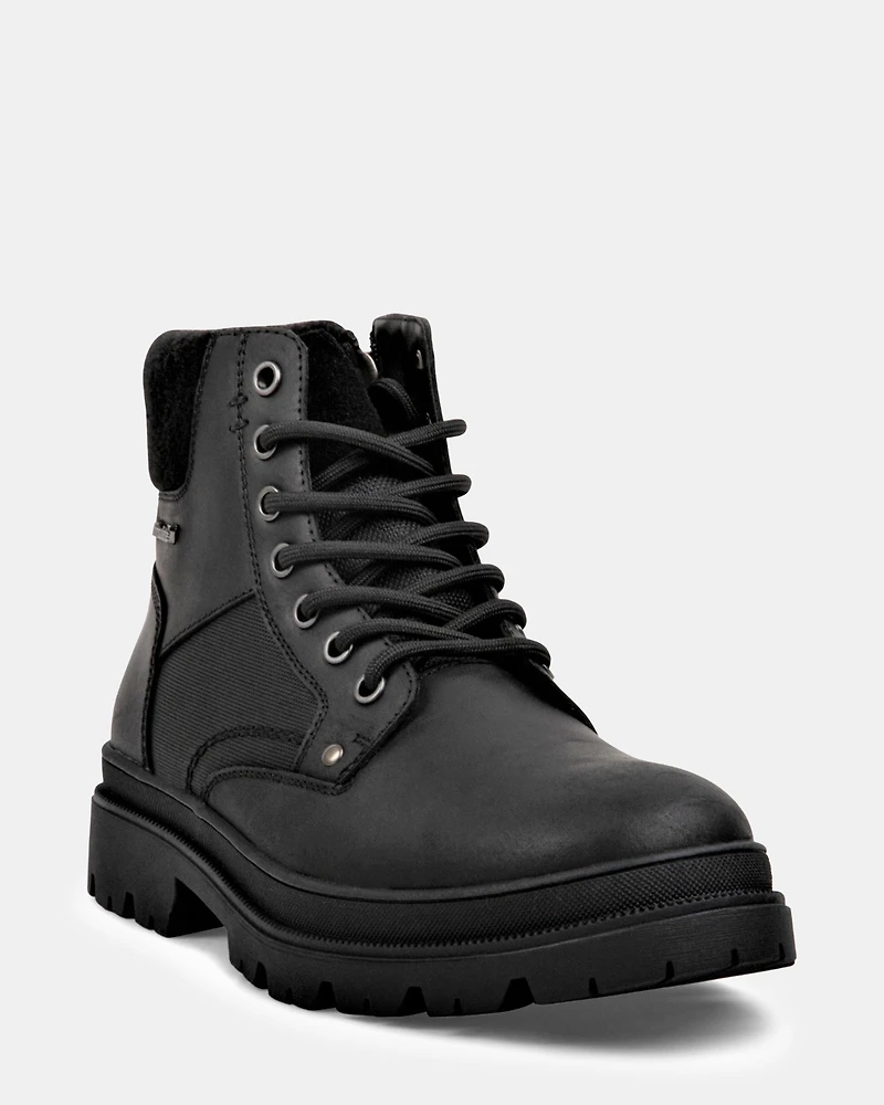 BROOKS BLACK LEATHER