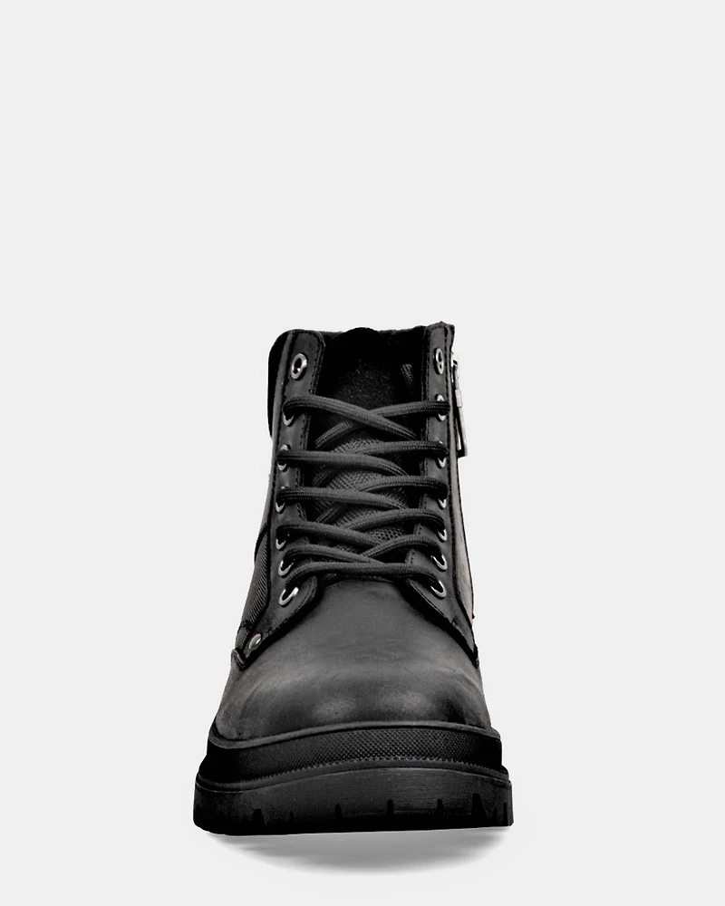 BROOKS BLACK LEATHER