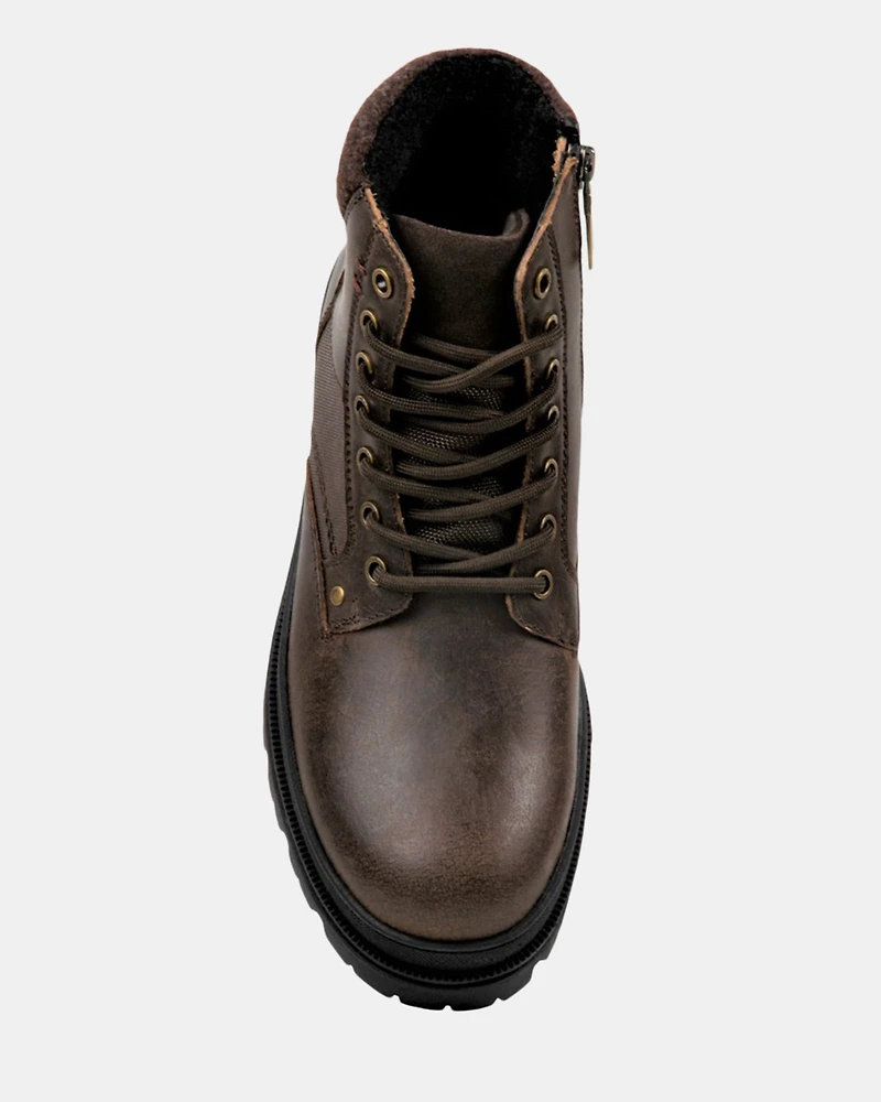 BROOKS BROWN LEATHER