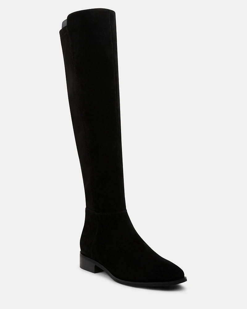 CHARLIES BLACK SUEDE