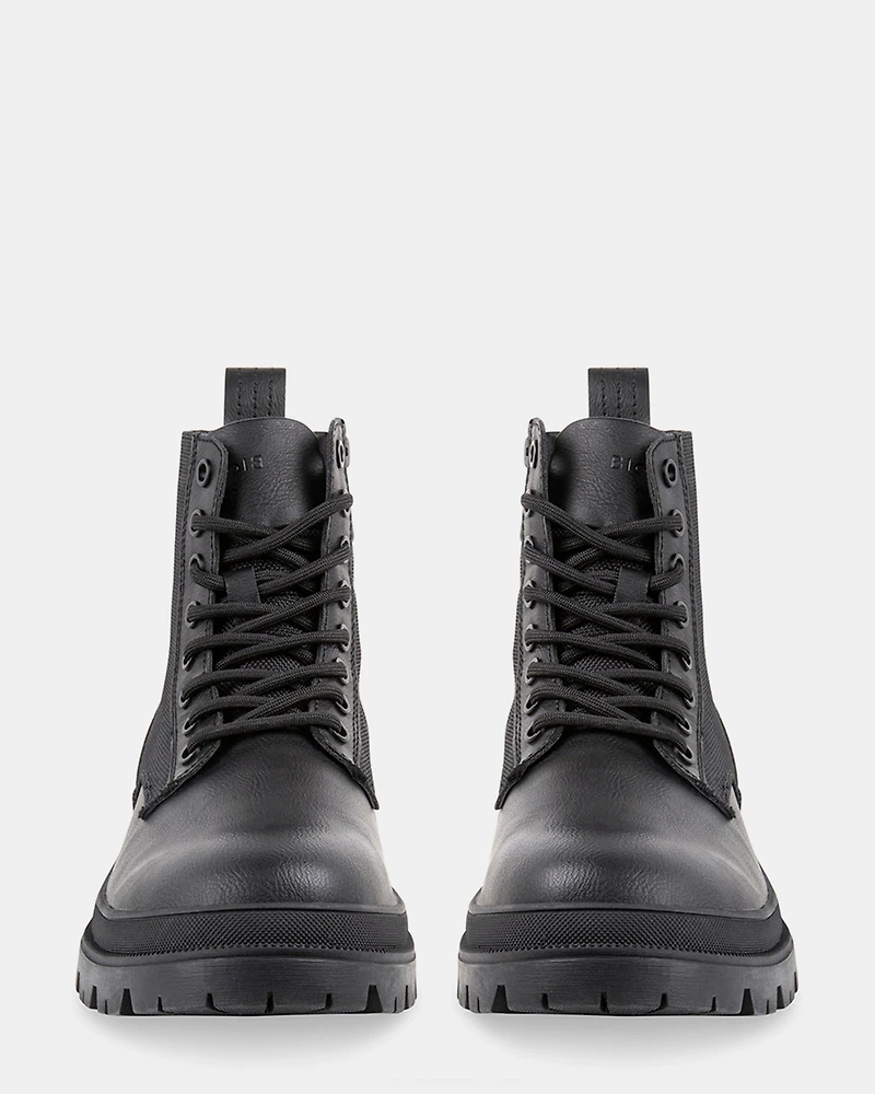 BRONN BLACK LEATHER
