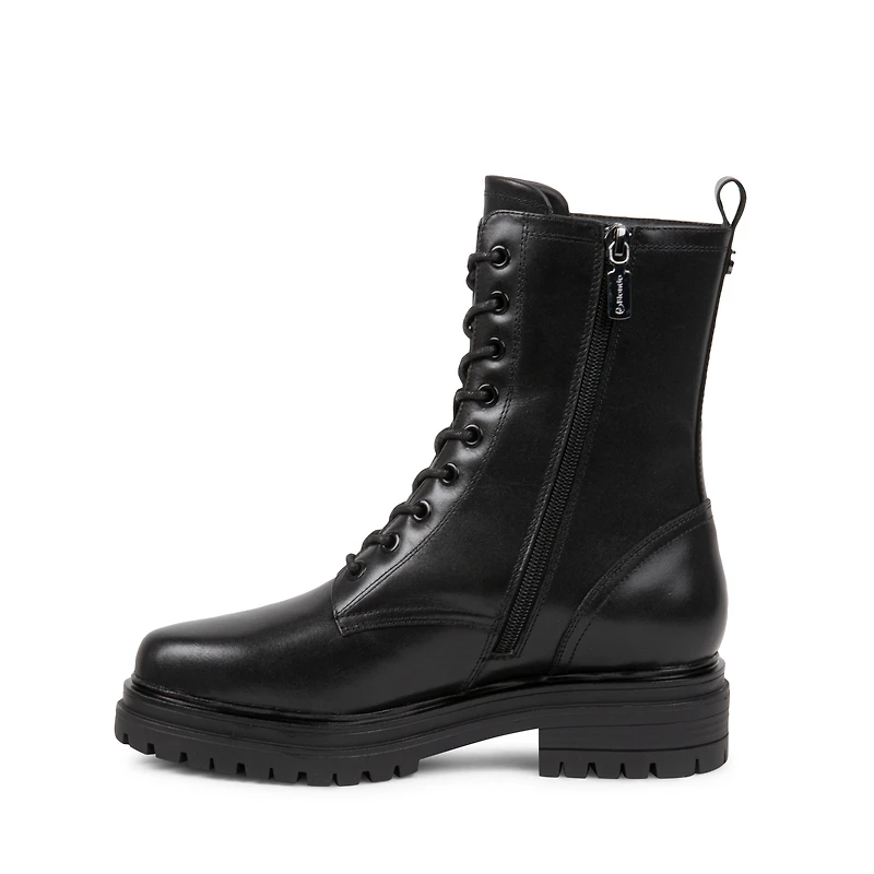 CLAIRE BLACK LEATHER