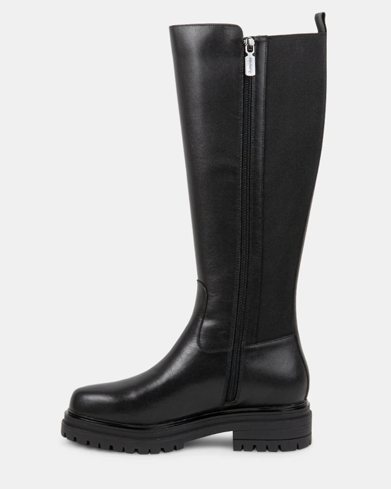 CINDY BLACK LEATHER