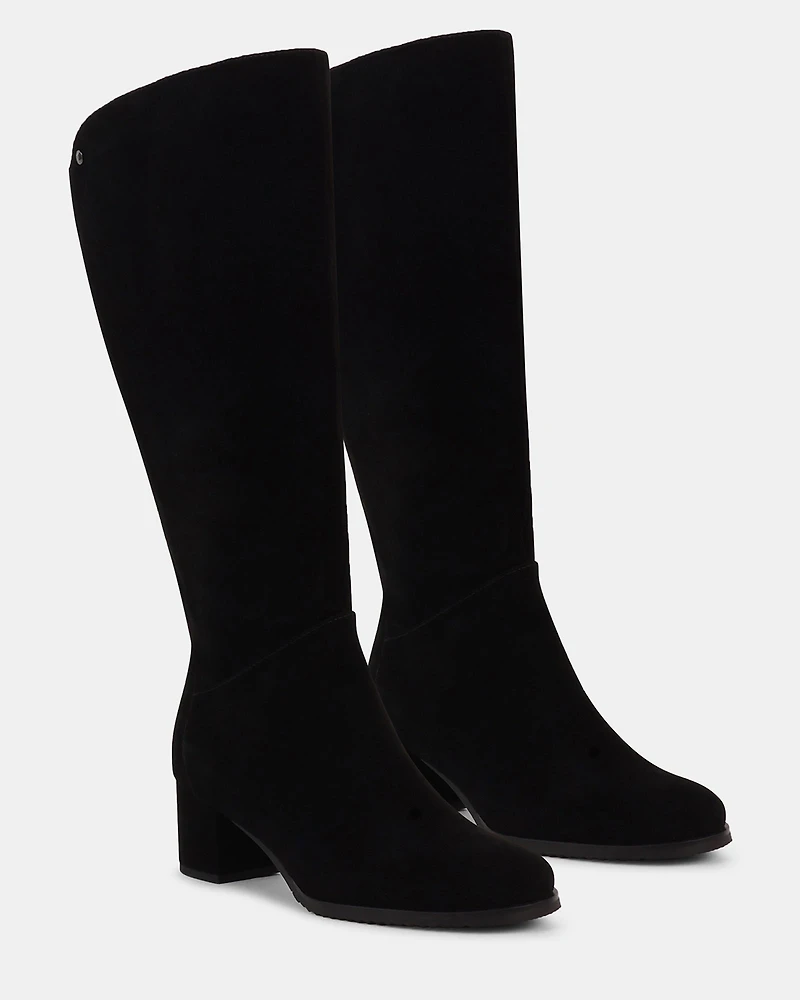 ARIANA-W BLACK SUEDE