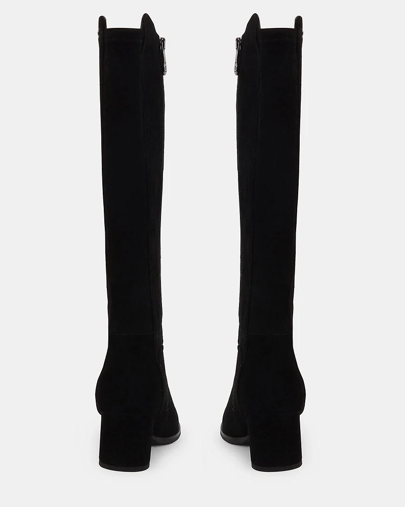 ARIANA-W BLACK SUEDE