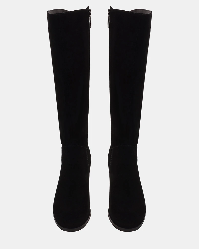 ARIANA-W BLACK SUEDE