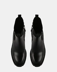 IDRIS BLACK LEATHER