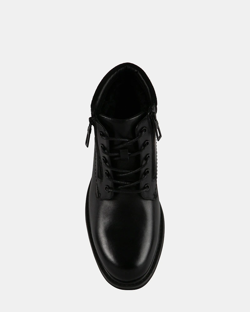 DAVON BLACK LEATHER