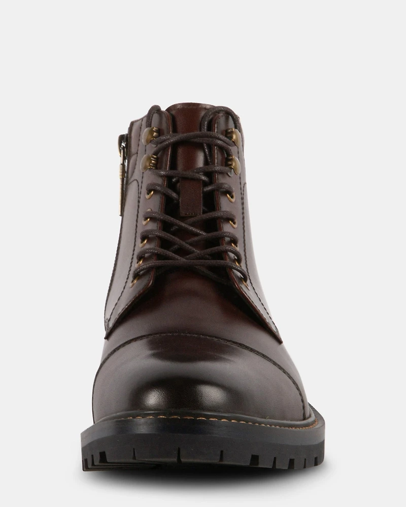 SERGIO BROWN LEATHER