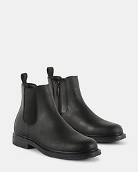 LEANDRO BLACK LEATHER