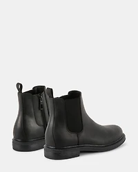 LEANDRO BLACK LEATHER