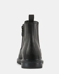 LEANDRO BLACK LEATHER