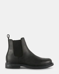 LEANDRO BLACK LEATHER