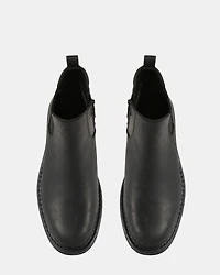LEANDRO BLACK LEATHER