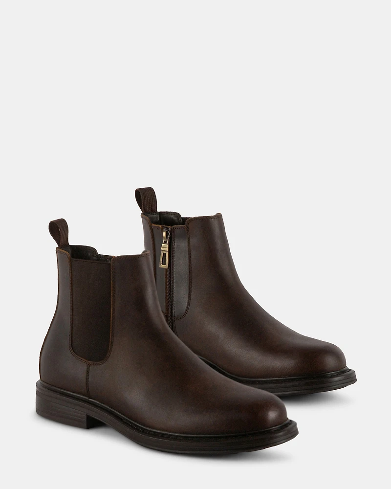 LEANDRO BROWN LEATHER