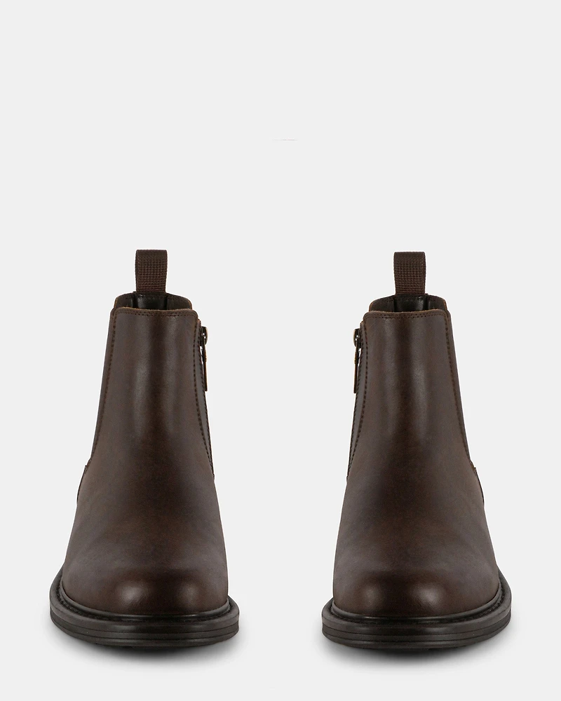 LEANDRO BROWN LEATHER