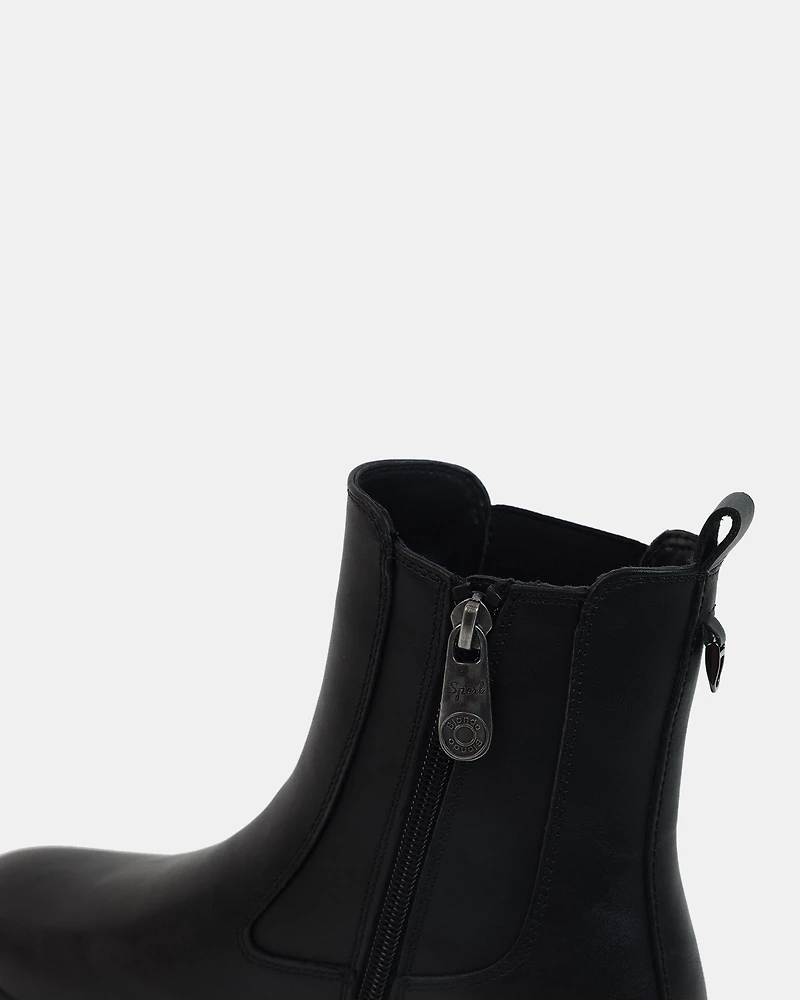 NOELENE BLACK LEATHER