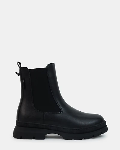 NOELENE BLACK LEATHER