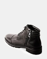 SERGIO BLACK LEATHER