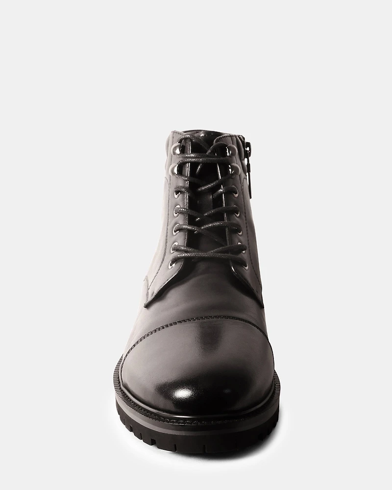 SERGIO BLACK LEATHER