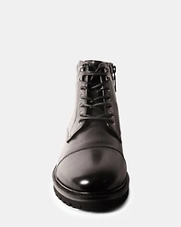 SERGIO BLACK LEATHER
