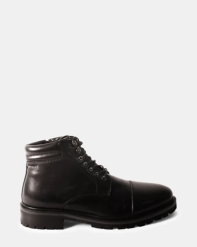 SERGIO BLACK LEATHER