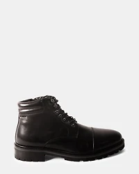SERGIO BLACK LEATHER