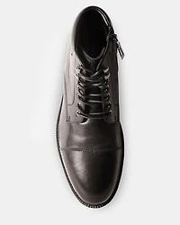 SERGIO BLACK LEATHER