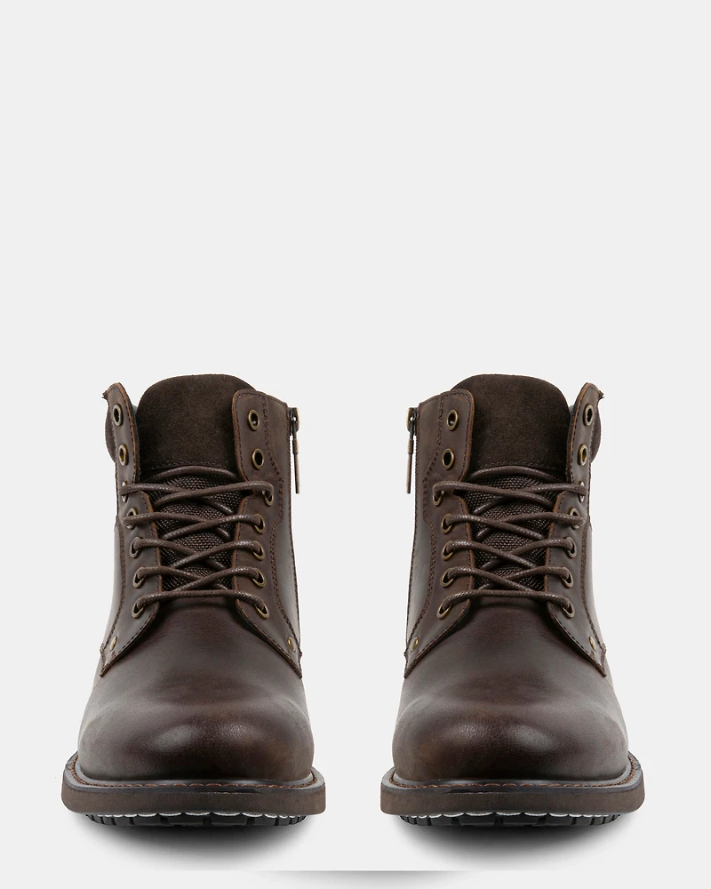 DAWNCH BROWN LEATHER